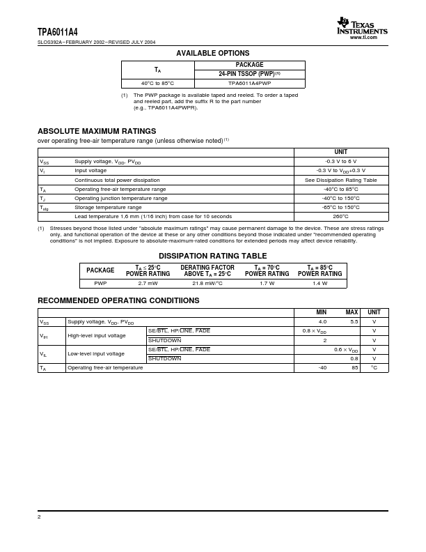 TPA6011A4