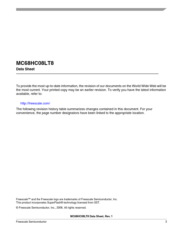 MC68HC08LT8