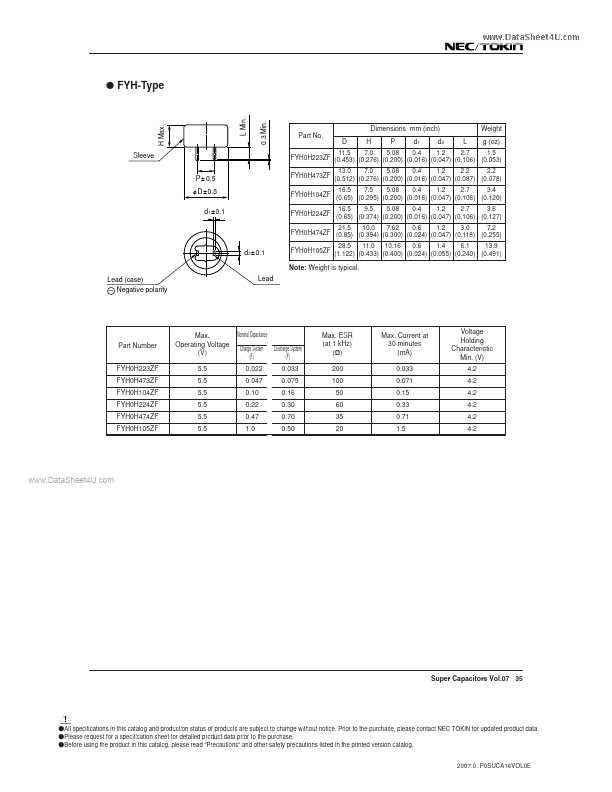 FYH0H105ZF