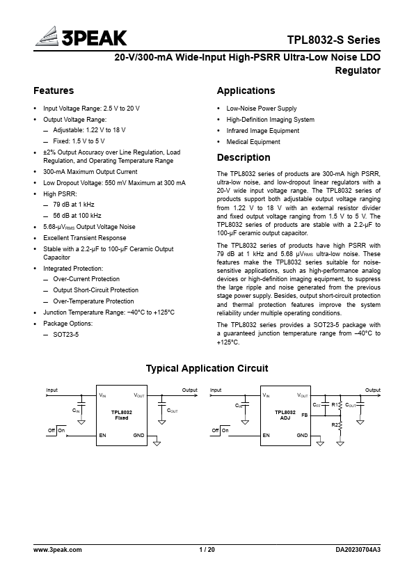 TPL8032-S Datasheet Preview