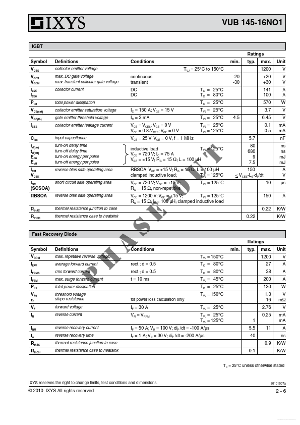 VUB145-16NO1