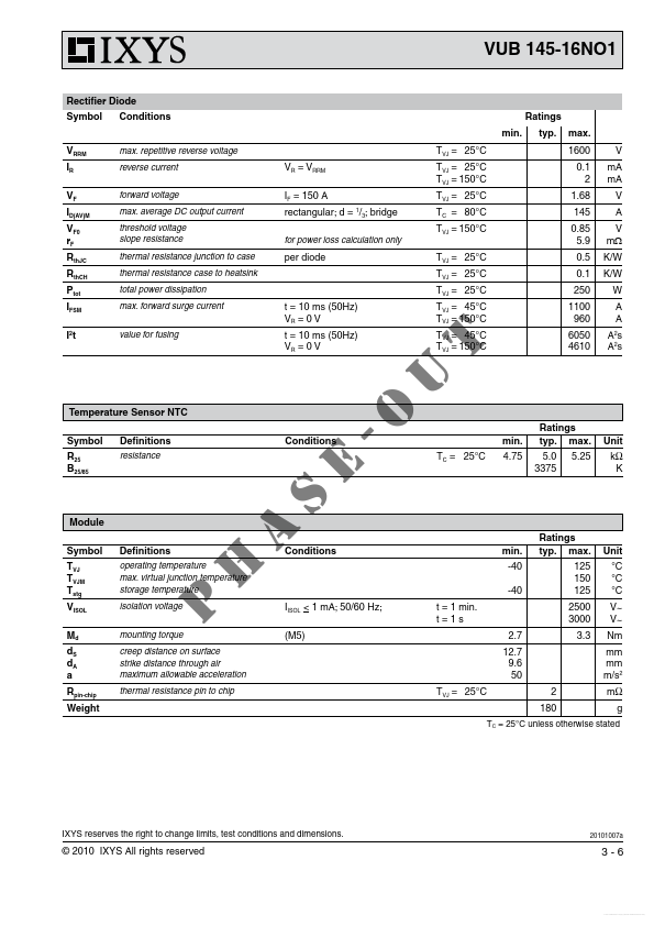 VUB145-16NO1