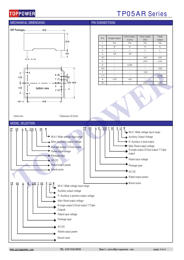 TP05AR220D05P24W