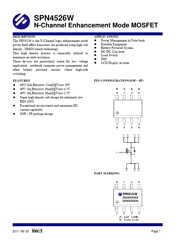 SPN4526W