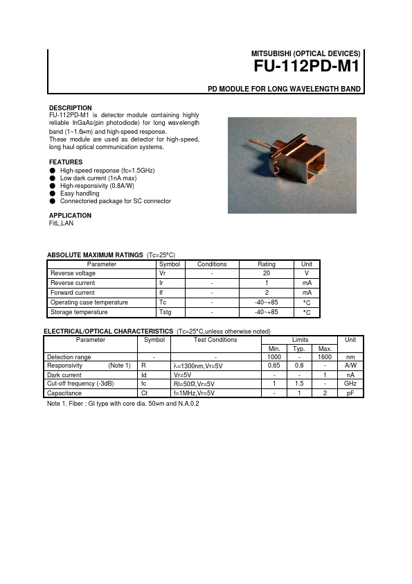 FU-112PD-M1