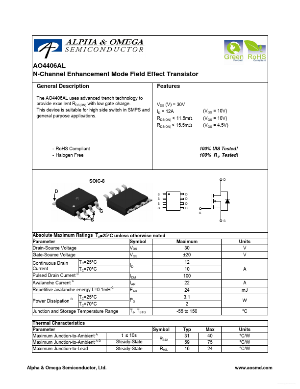 AO4406AL