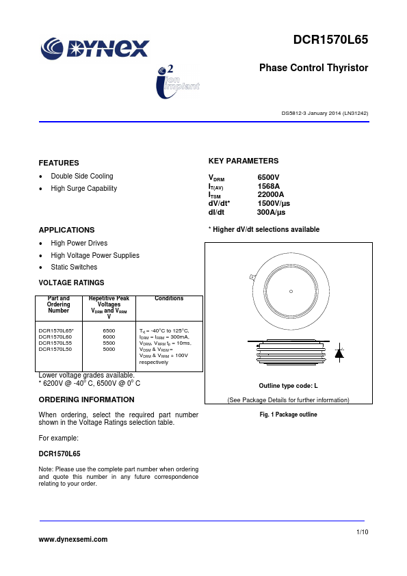 DCR1570L65