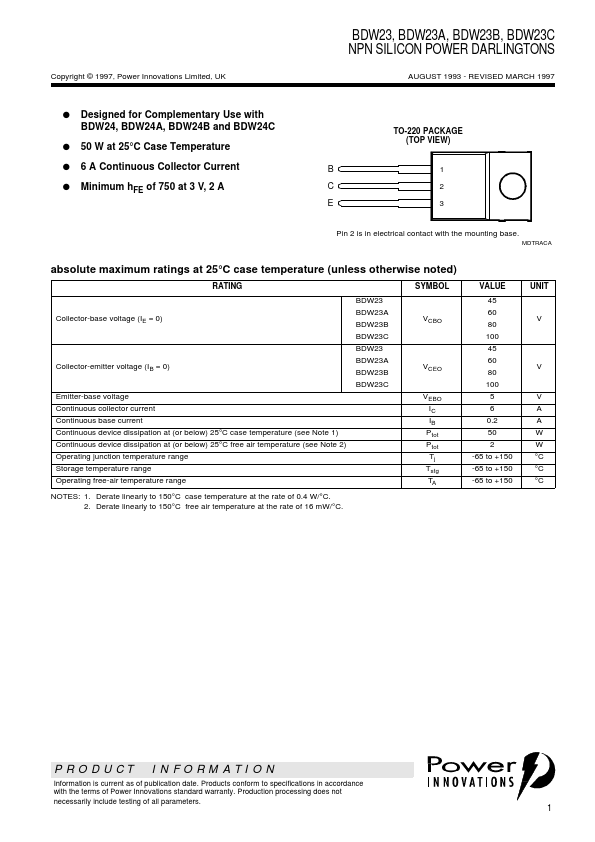 BDW23A