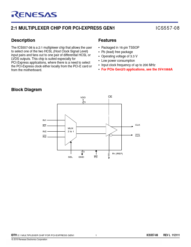 ICS557GI-08LF