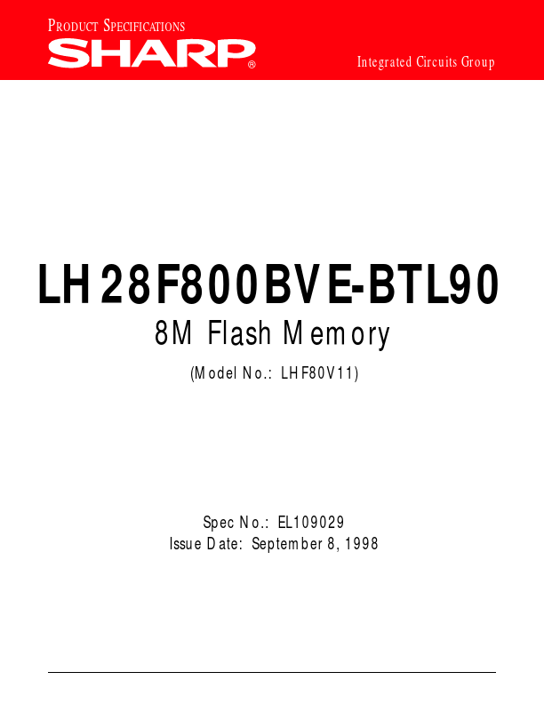 LH28F800BVE-BTL90