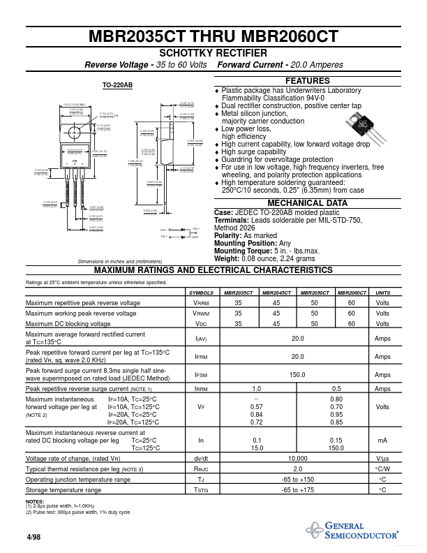 MBR2035CT