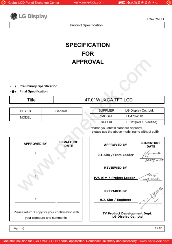 LC470WUD-SBM1