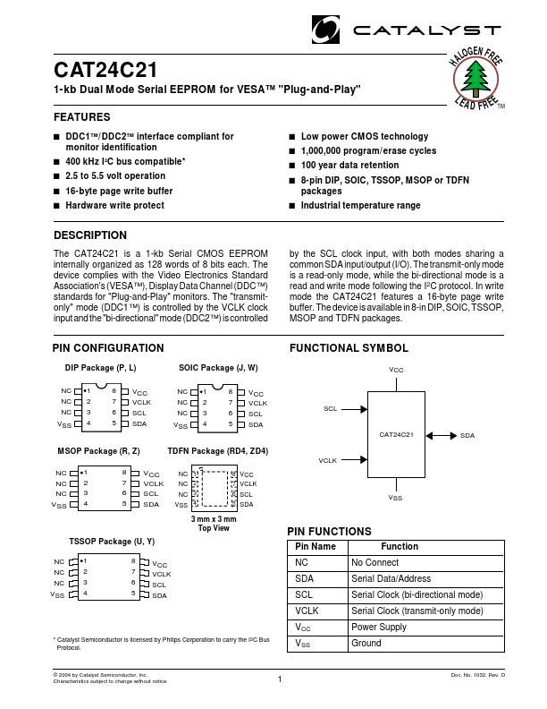 CAT24C21