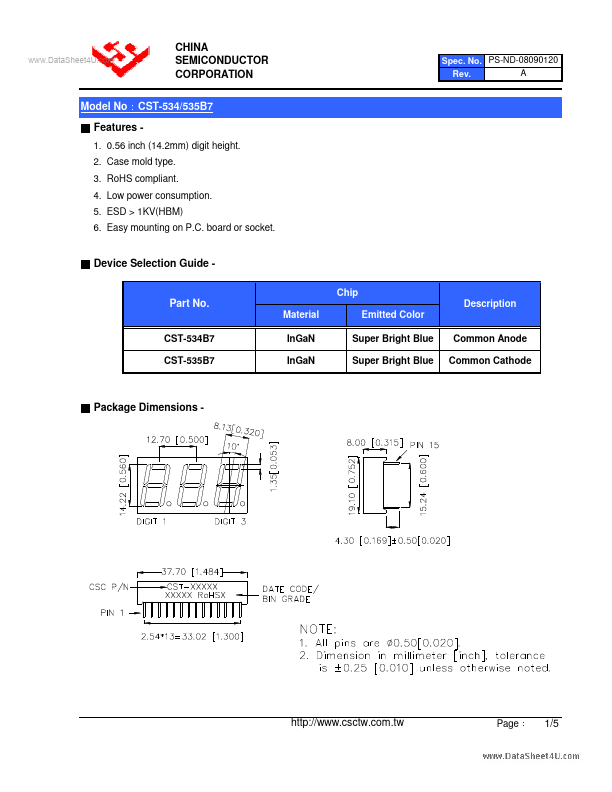 CST-535B7