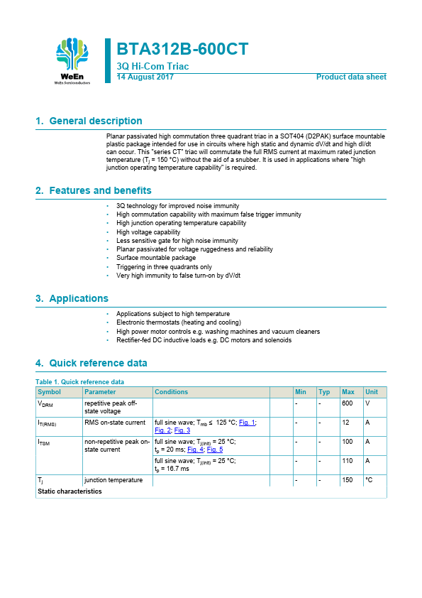 BTA312B-600CT