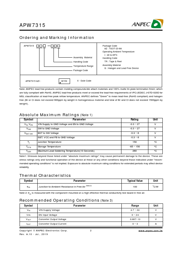 APW7315