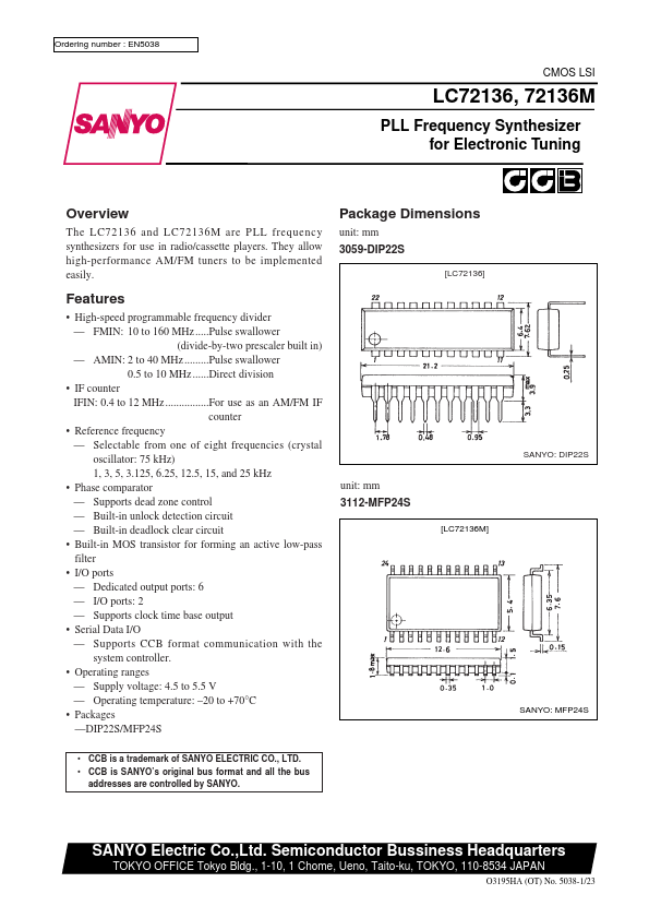 LC72136M