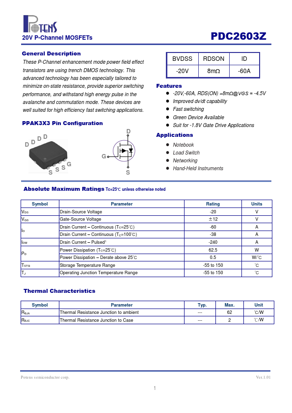 PDC2603Z