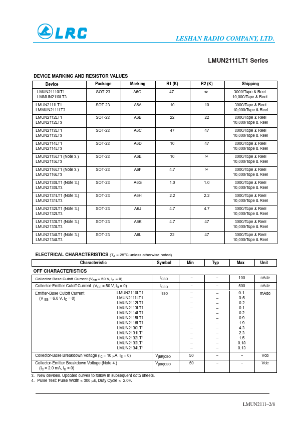 LMUN2132LT3