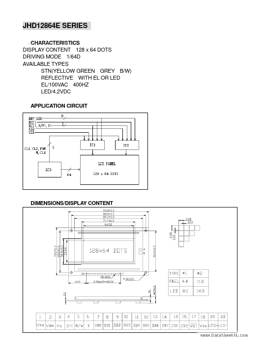 JHD12864E