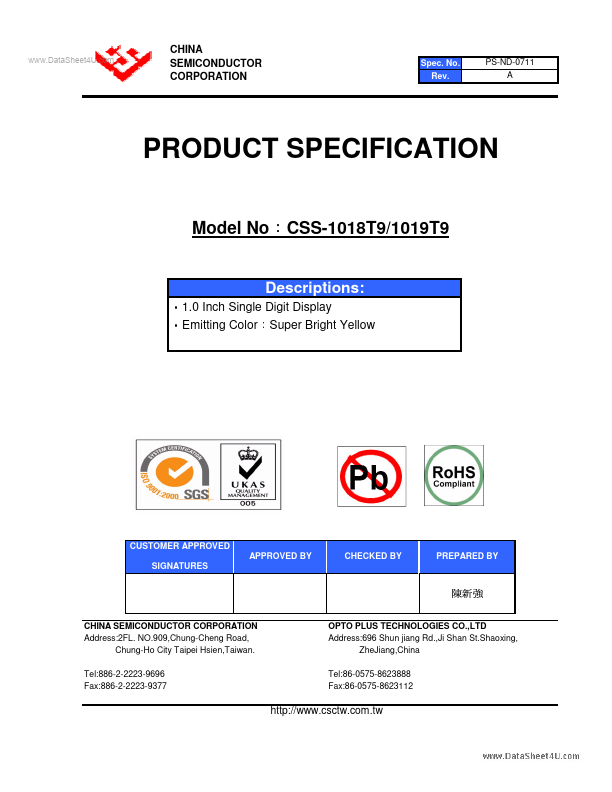 CSS-1019T9