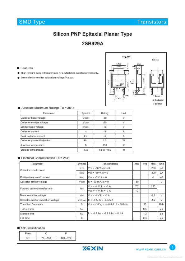 2SB929A