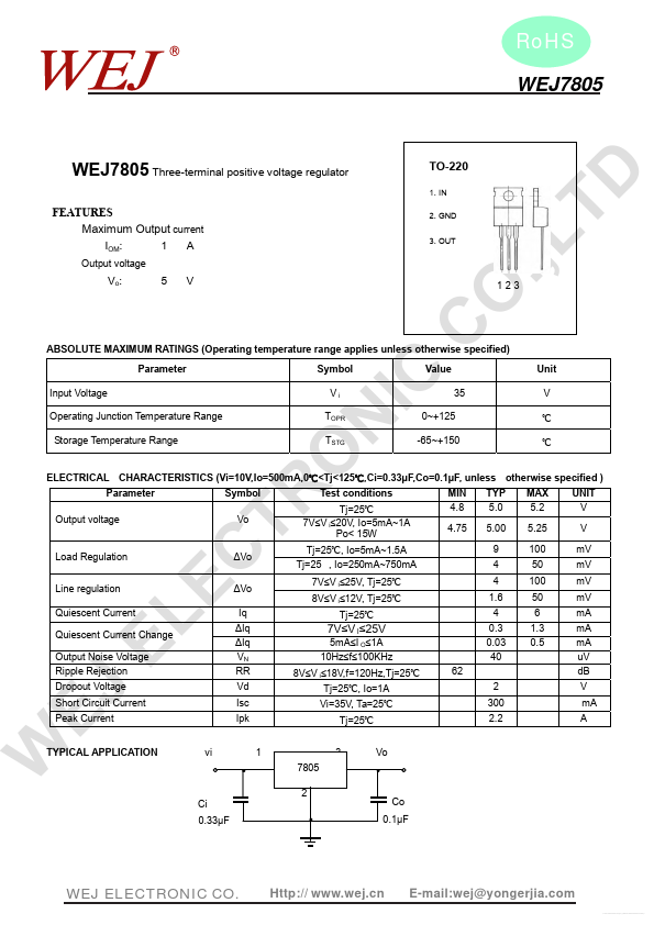 WEJ7805