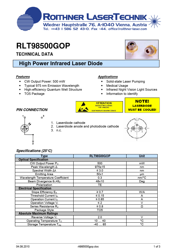 RLT98500GOP