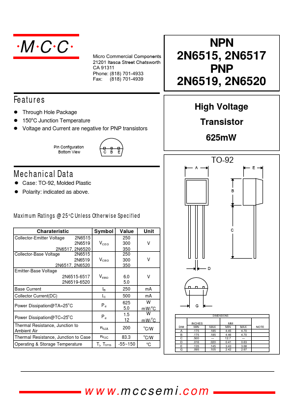 2N6520