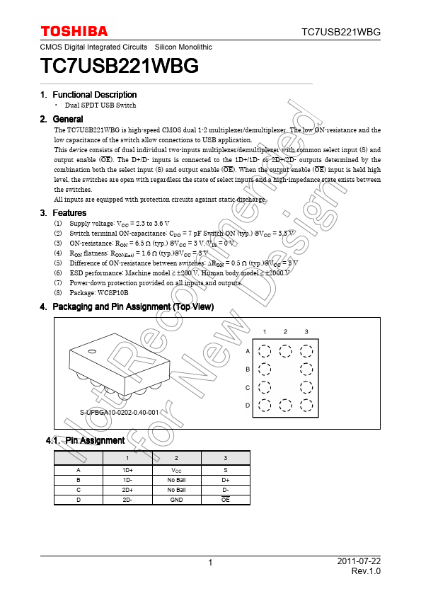 TC7USB221WBG