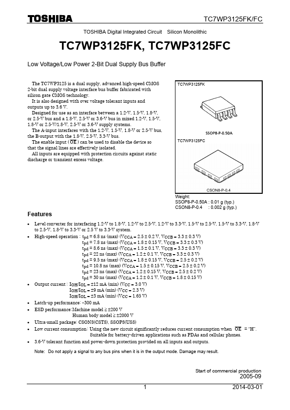 TC7WP3125FK