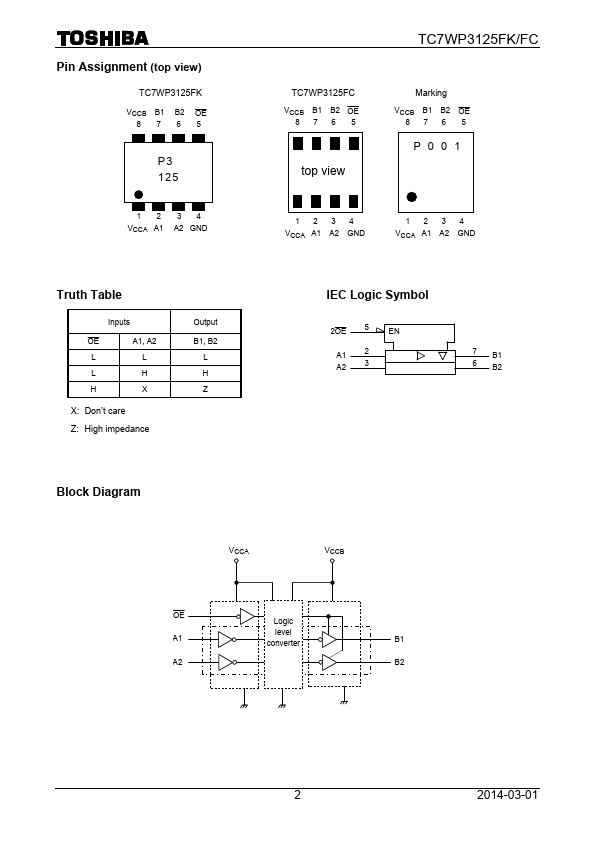 TC7WP3125FK