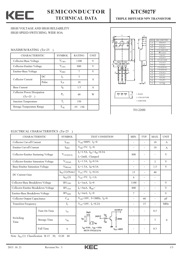 KTC5027F