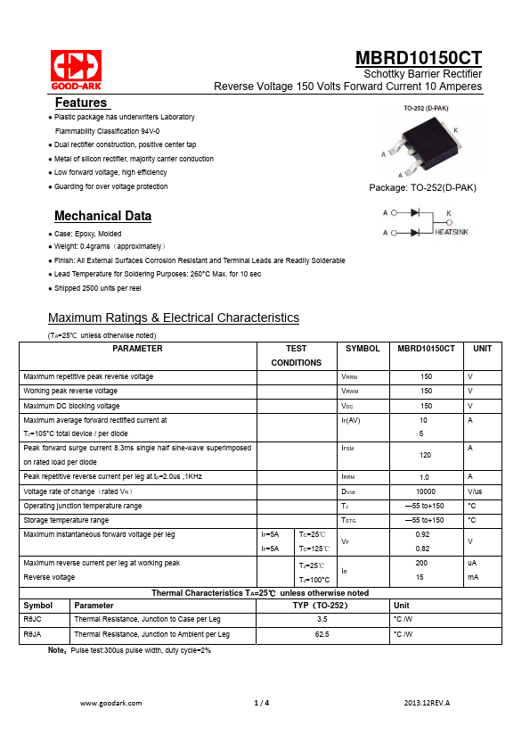 MBRD10150CT