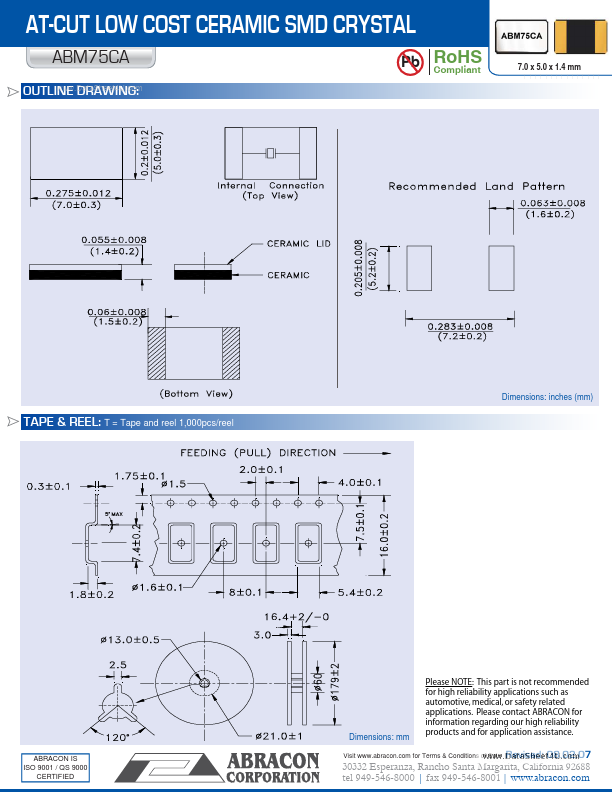 ABM75CA