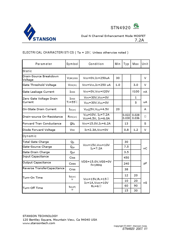 STN4920S8TG