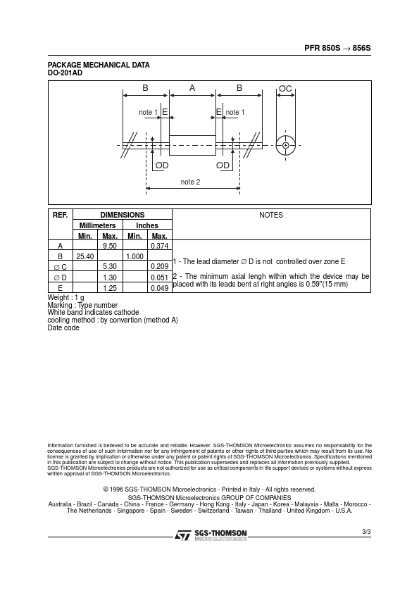 PFR854S