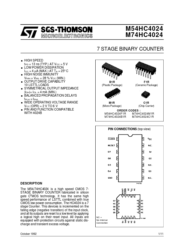 M74HC4024