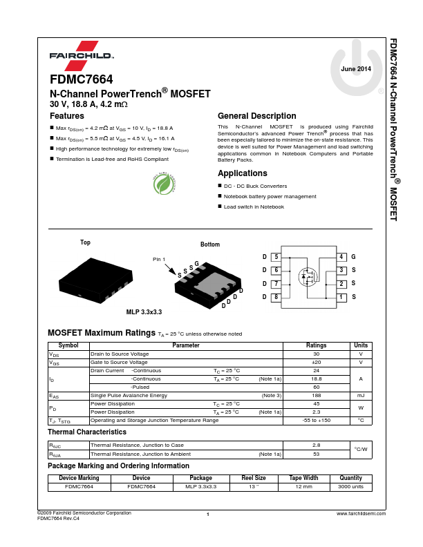 FDMC7664