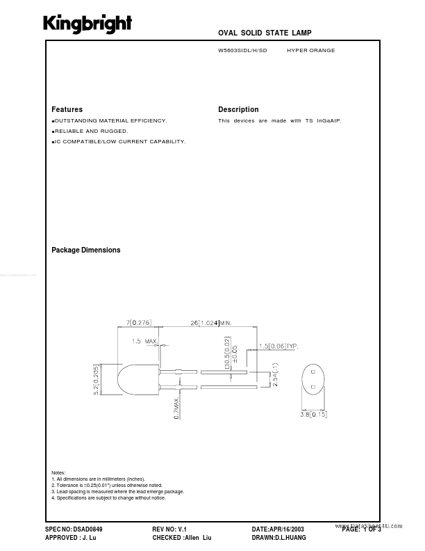 W5603SIDL