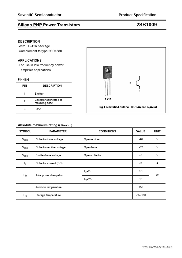 2SB1009