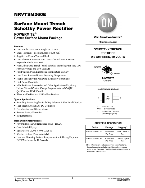 NRVTSM260ET1G