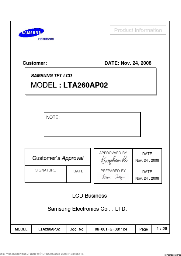 LTA260AP02