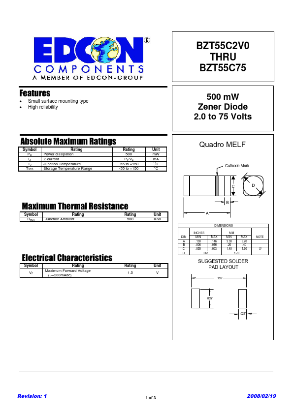 BZT55C7V5