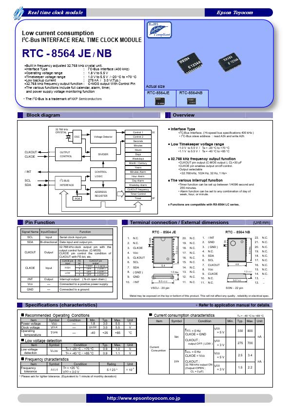 RTC-8564NB