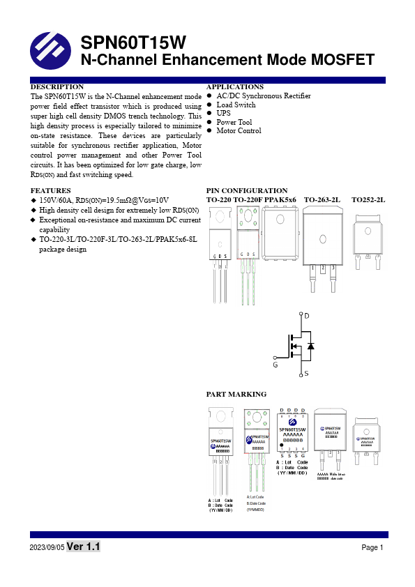 SPN60T15W