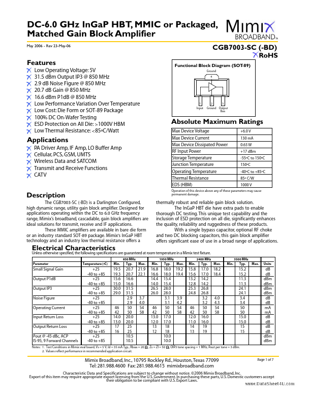 CGB7003-SC