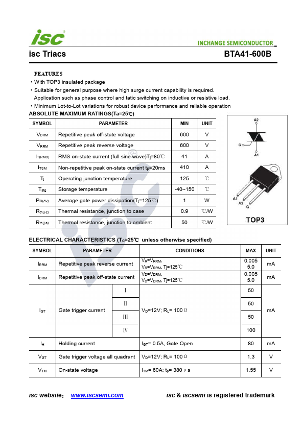 BTA41-600B