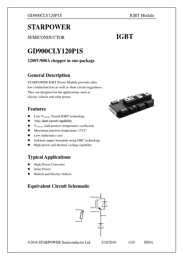 GD900CLY120P1S Datasheet Preview