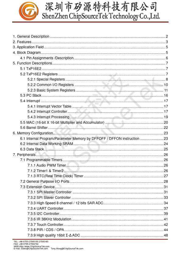 datasheet Preview Page 2